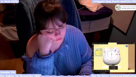 Snapshot of lavendermei chatting on 02-25-26, 11:36 LavenderMei online show from 02-25-26, 11:36