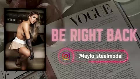 Snapshot of leyla_steel chatting on 04-26-26, 11:24 INSTA leylasteel model online show from 04-26-26, 11:24