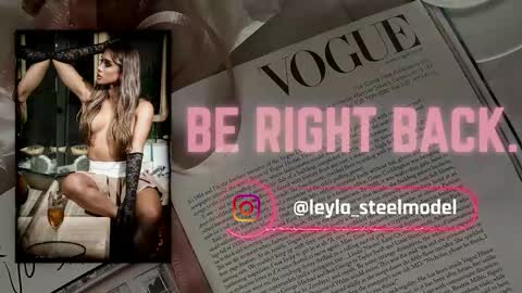 Snapshot of leyla_steel chatting on 06-05-26, 03:29 INSTA leylasteel model online show from 06-05-26, 03:29
