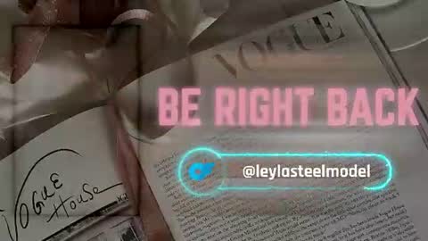 Snapshot of leyla_steel chatting on 06-09-26, 05:02 INSTA leylasteel model online show from 06-09-26, 05:02