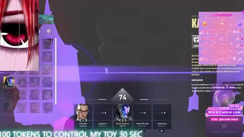 Snapshot of linddamortt chatting on 03-11-25, 01:26 CatalinaANIDEA online show from 03-11-25, 01:26