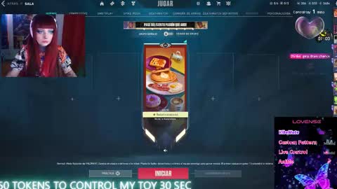 Snapshot of linddamortt chatting on 09-25-25, 01:42 CatalinaANIDEA online show from 09-25-25, 01:42