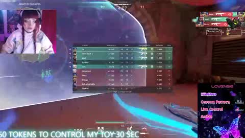 Snapshot of linddamortt chatting on 10-18-25, 12:24 CatalinaANIDEA online show from 10-18-25, 12:24