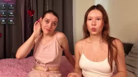 Hello our names are Kate and Alice this is our first day here. online show from 07-16-26, 01:11