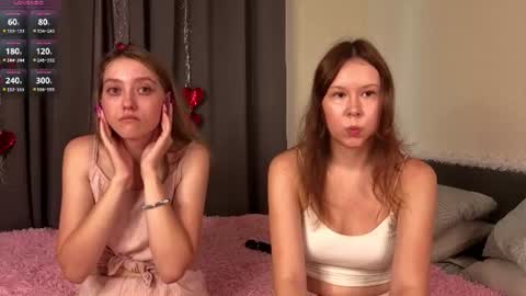 Hello our names are Kate and Alice this is our first day here. online show from 07-19-26, 01:09