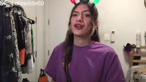 Snapshot of lolita_wilde390 chatting on 12-22-25, 07:38 Lolita Wildes Back online show from 12-22-25, 07:38