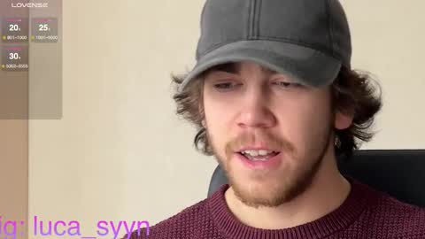 Snapshot of luca_syn chatting on 10-30-25, 06:15 Luca S online show from 10-30-25, 06:15