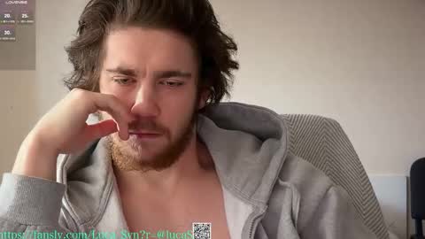 Snapshot of luca_syn chatting on 11-25-25, 06:24 Luca S online show from 11-25-25, 06:24