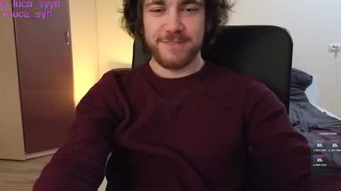 Snapshot of luca_syn chatting on 01-17-26, 03:17 Luca S online show from 01-17-26, 03:17