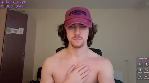 Snapshot of luca_syn chatting on 02-23-26, 07:11 Luca S online show from 02-23-26, 07:11