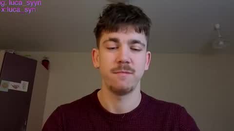 Snapshot of luca_syn chatting on 03-21-26, 07:28 Luca S online show from 03-21-26, 07:28