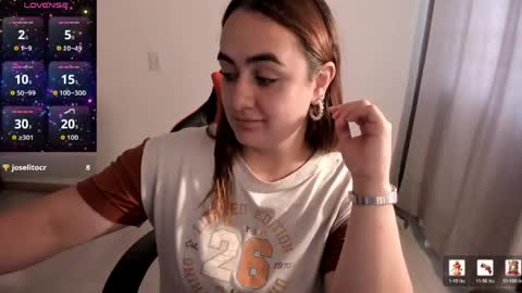 Snapshot of maryluna95 chatting on 04-27-26, 09:13 Dulce Maria online show from 04-27-26, 09:13