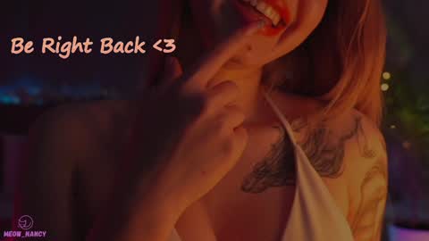 Snapshot of meow_nancy chatting on 12-20-24, 08:28 Heeyyooo Im Nans Subscribe to me I will be glad online show from 12-20-24, 08:28