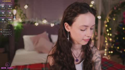 Snapshot of meow_nancy chatting on 12-22-24, 11:22 Heeyyooo Im Nans Subscribe to me I will be glad online show from 12-22-24, 11:22