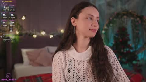 Snapshot of meow_nancy chatting on 01-04-25, 12:27 Heeyyooo Im Nans Subscribe to me I will be glad online show from 01-04-25, 12:27