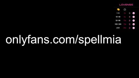 Mia  instagram miasspell online show from 01-20-25, 01:50