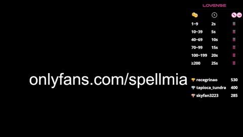 Mia  instagram miasspell online show from 02-23-25, 10:09