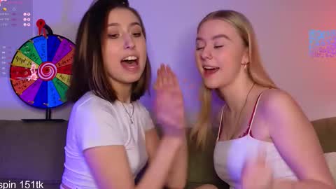 MilaBlack and  StacyBlonde Today unboxing Lovens OMG online show from 02-20-26, 07:14
