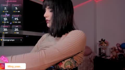Snapshot of ming_yue_ chatting on 12-06-24, 02:35 My name is Fer Nice to meet you  give it a thumbs up please its important online show from 12-06-24, 02:35