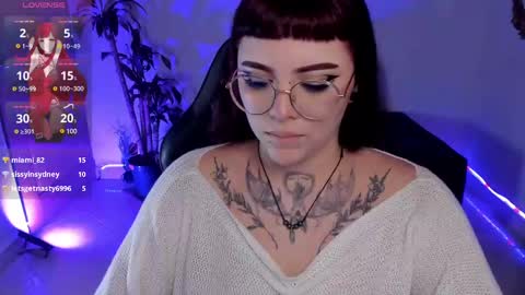 Snapshot of misscharlottte_18 chatting on 02-12-25, 10:03 Missy Charlottte.  Hey remember to give me a thumbs up ty online show from 02-12-25, 10:03