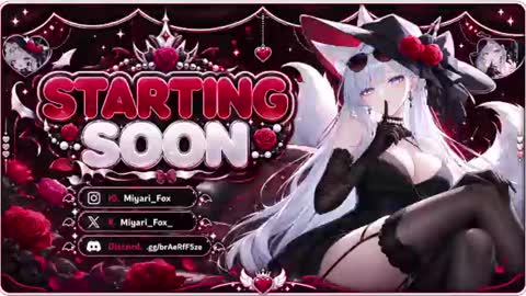 MiyariFox online show from 07-17-26, 11:53