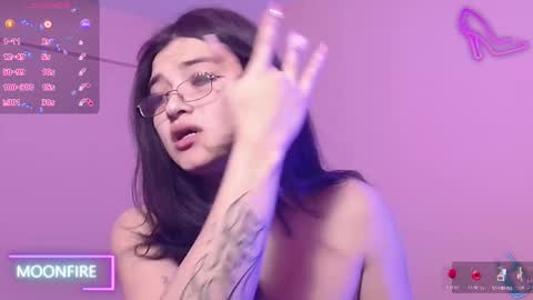 Snapshot of moonfiredance chatting on 11-26-25, 04:24 Nicky online show from 11-26-25, 04:24