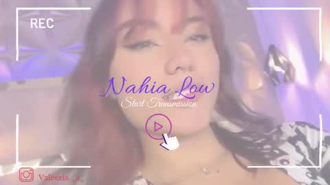 Snapshot of nahia_low chatting on 02-27-25, 02:53  Valeria  online show from 02-27-25, 02:53