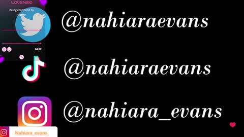 NAHIARA EVANS online show from 02-03-25, 02:03