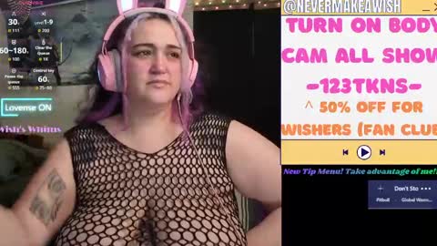 Snapshot of nevermakeawish chatting on 06-06-26, 11:15 Wishs Playground online show from 06-06-26, 11:15