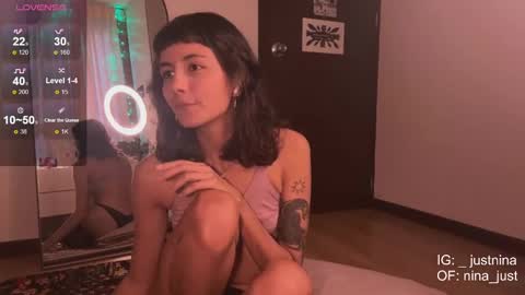 Snapshot of nina_just chatting on 01-04-25, 09:52 Nina.  online show from 01-04-25, 09:52