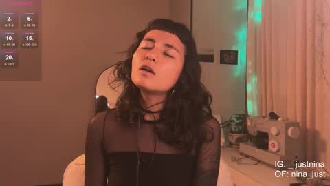 Snapshot of nina_just chatting on 02-24-25, 12:30 Nina.  online show from 02-24-25, 12:30