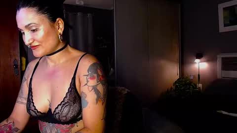 My alter ego Betinna Flowers - a tattooed Miss  -   Are you missing me come in here  -  online show from 01-26-25, 09:40
