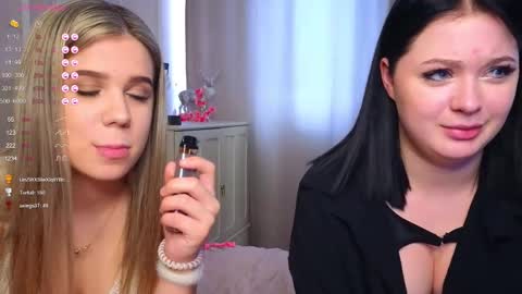 Lora black  and Lili blonde welcome you here online show from 02-28-25, 10:30