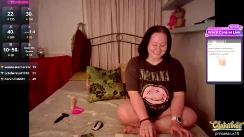 Snapshot of princesslux18 chatting on 12-04-24, 10:19 Lux Alot Luxi online show from 12-04-24, 10:19