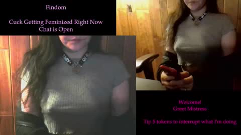 Snapshot of princessmariahswitch chatting on 11-14-25, 10:14 Cuckold Cravings online show from 11-14-25, 10:14