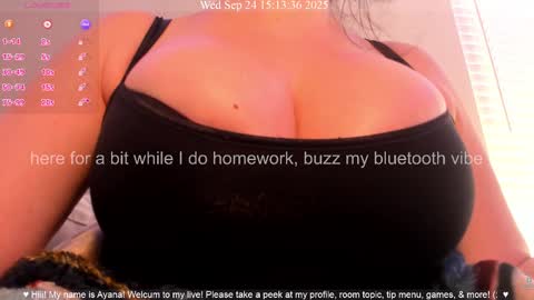 Snapshot of queenayana chatting on 09-24-25, 10:13 Ayana Delatorre online show from 09-24-25, 10:13