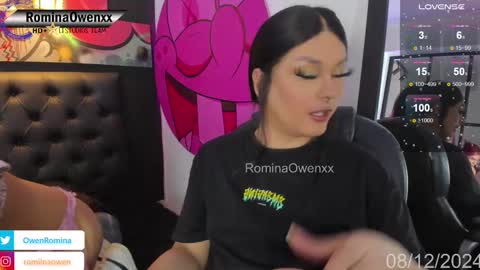 Snapshot of rominaowenxx chatting on 12-08-24, 07:26 ROMINA OWEN online show from 12-08-24, 07:26