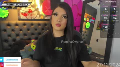 Snapshot of rominaowenxx chatting on 12-27-24, 08:35 ROMINA OWEN online show from 12-27-24, 08:35