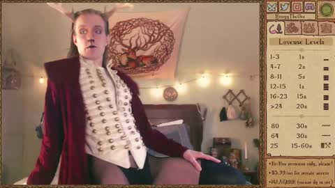 Snapshot of roogytheorc chatting on 12-16-24, 10:13 Roogy online show from 12-16-24, 10:13