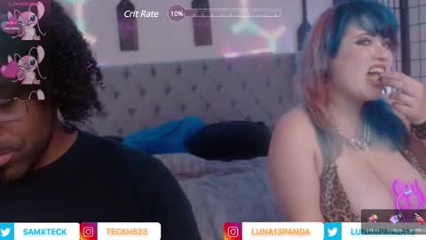 Snapshot of samandbrat chatting on 03-12-25, 12:53 Join us -   and    online show from 03-12-25, 12:53