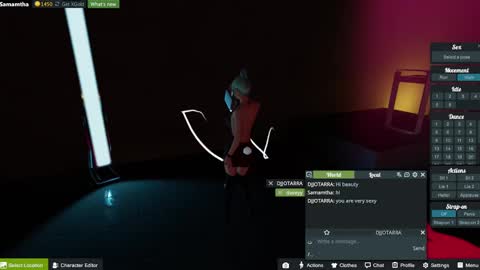 Snapshot of samanthaguadas chatting on 03-07-25, 04:35 Samantha online show from 03-07-25, 04:35