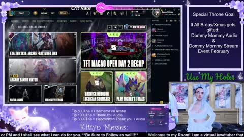 Sassy Sami Kittyn online show from 12-16-24, 06:10