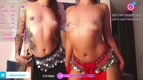 Savannaredhair 33 Angelebony33 online show from 12-10-24, 01:32