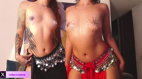 Savannaredhair 33 Angelebony33 online show from 01-02-25, 10:33