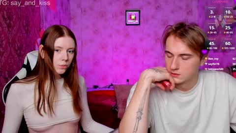 Snapshot of say_and_kiss chatting on 01-03-25, 07:18 Say and kiss online show from 01-03-25, 07:18