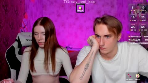 Snapshot of say_and_kiss chatting on 01-14-25, 12:22 Say and kiss online show from 01-14-25, 12:22