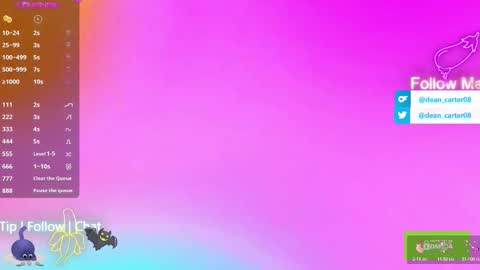 Dean Carter online show from 11-25-25, 10:54