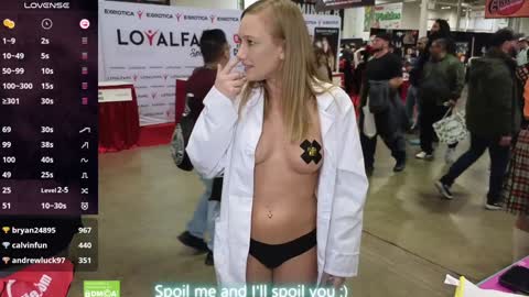 Snapshot of sexyscienceteacher90 chatting on 12-07-24, 01:14 Miss Jasmine Baker - eXXXotica DC December 6th - 8th online show from 12-07-24, 01:14