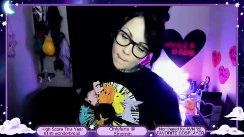 Sinomin online show from 01-29-25, 04:58