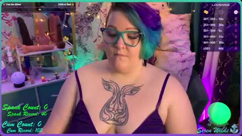 Snapshot of sirenwilde chatting on 06-29-26, 02:51 Siren Wilde online show from 06-29-26, 02:51
